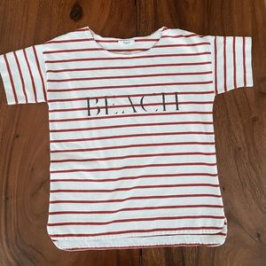 Madewell Beach shirt, size small 100% cotton